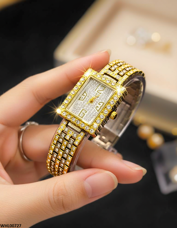 Rectangle Dial Women's Watch