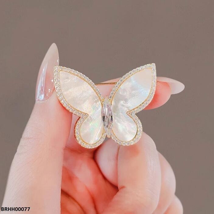 Painted Butterfly Broach