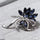 Flower Marquise Stone Broach