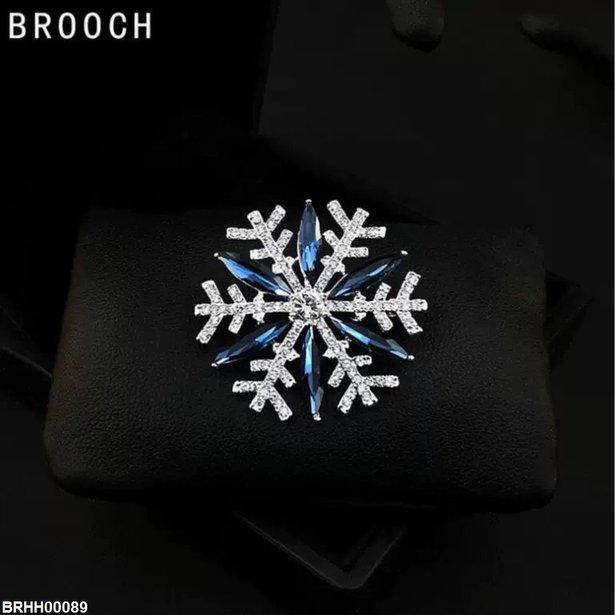 Cross Flower Broach