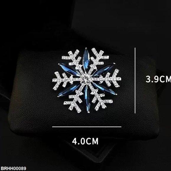 Cross Flower Broach