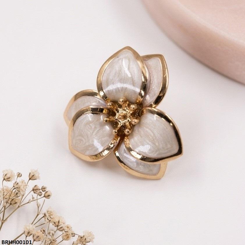 Double Flower Broach