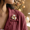 Double Flower Broach