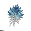 Flower Zircon Broach