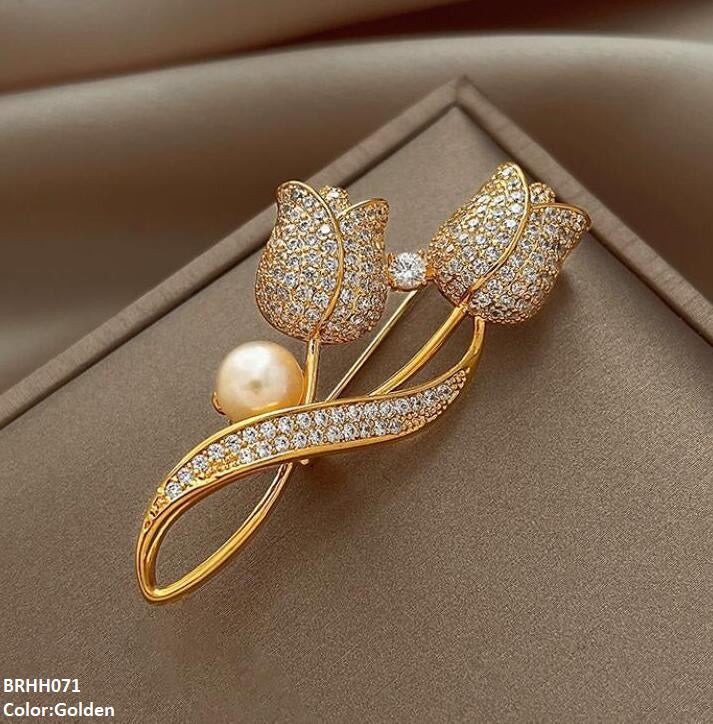 Double Flower Broach