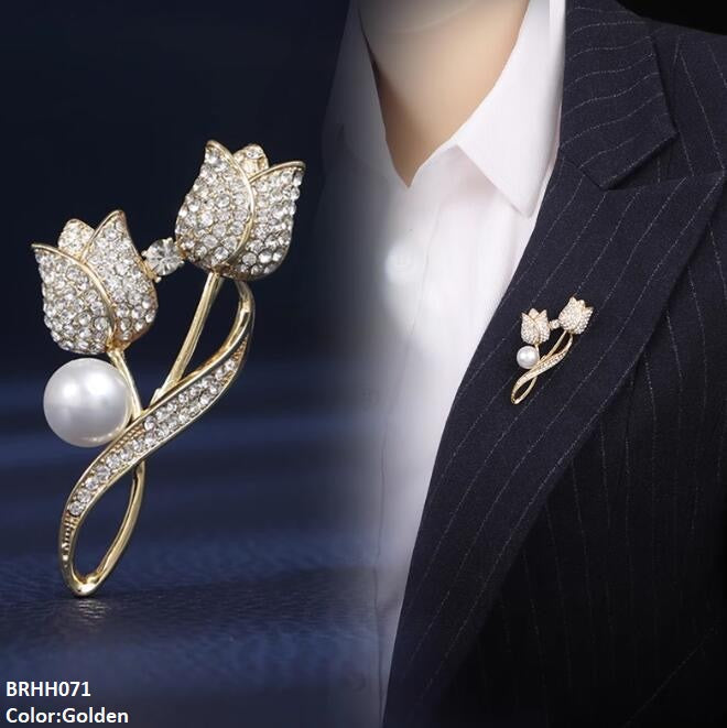Double Flower Broach