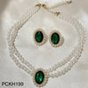 Pearl Oval Choker Set