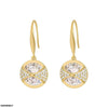 Curved Round Stone Drop