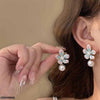 Shaded Flower Pearl Drop