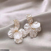 Iridescent Petal Dangle Earrings