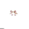 Flower Pearl Drop Earrings