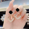 Square Drop Earrings