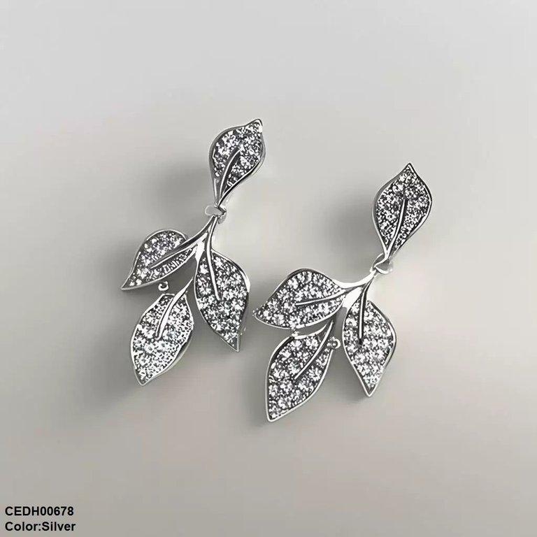 Leaf Drop Earrings