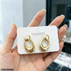 Round Drop Earrings