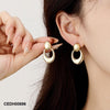 Round Drop Earrings