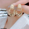 Round Drop Earrings