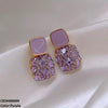 Square Drop Earrings