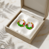Round Drop Earrings