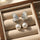 Butterfly Pearl Drop Earrings