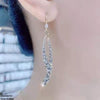 Round Layered Drop Earrings