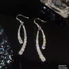 Round Layered Drop Earrings