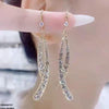 Round Layered Drop Earrings