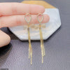 Bow Layered Drop Earrings
