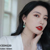 Sterling Square Drop Earrings Pair