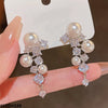 Pearl Ear Drop Earrings Pair