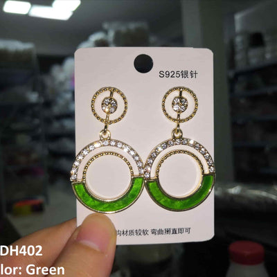 Wheel Drop Earrings Pair