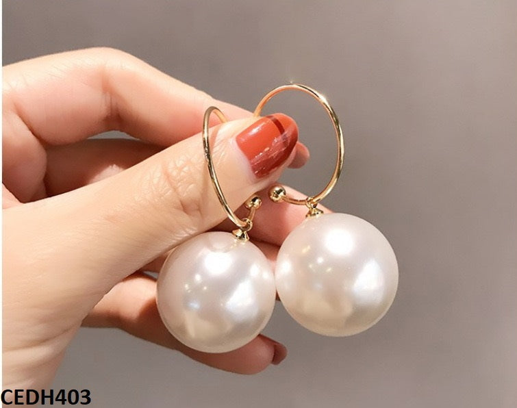 Pearl Drop Earrings Pair