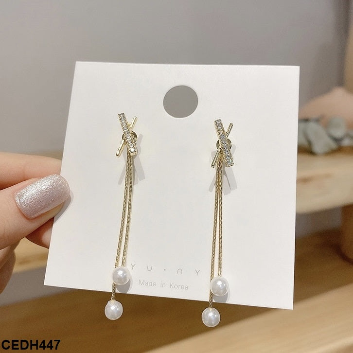 X-Pearl Ear Drop Pair