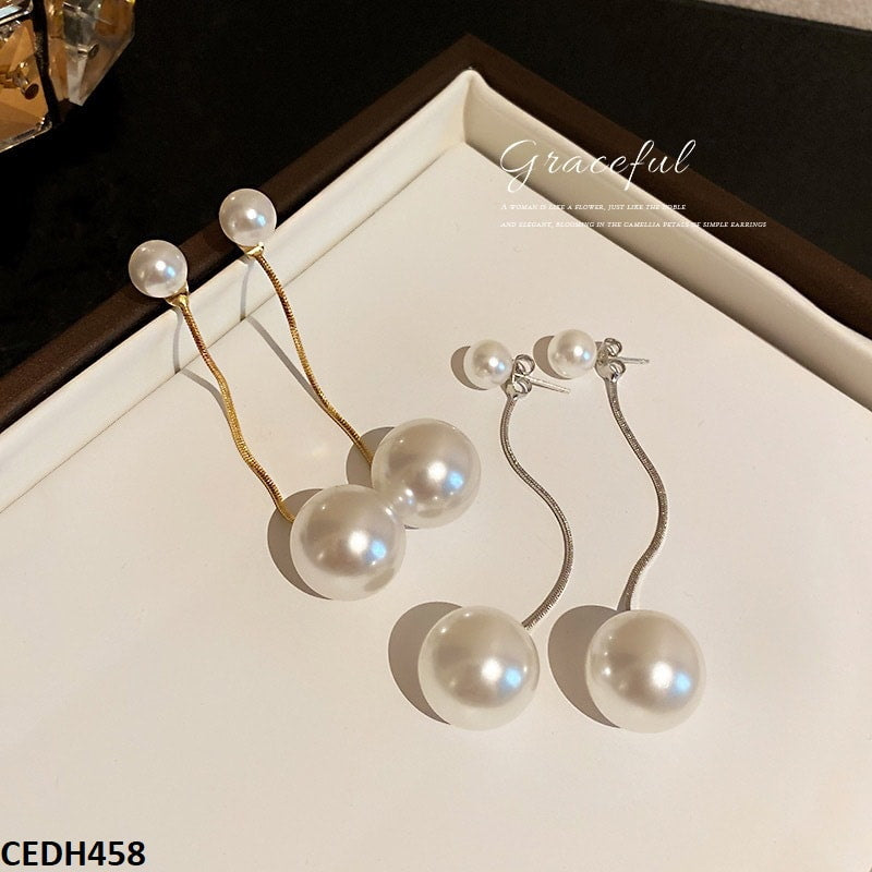 Pearl Drop Earrings Pair