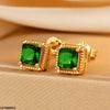 Square Stud Tops Pair