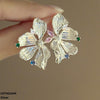 Stylized Flower Tops Pair