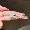 Round Pearl Tops Pair
