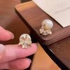 Flower Pearl Tops Pair