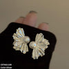 Half Flower Pearl Tops Pair