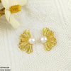 Half Flower Pearl Tops Pair