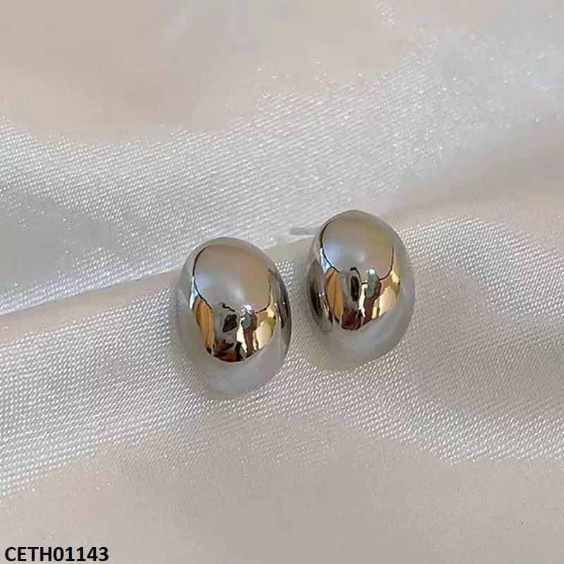 Mate Press Cup Ear Stud Tops Pair