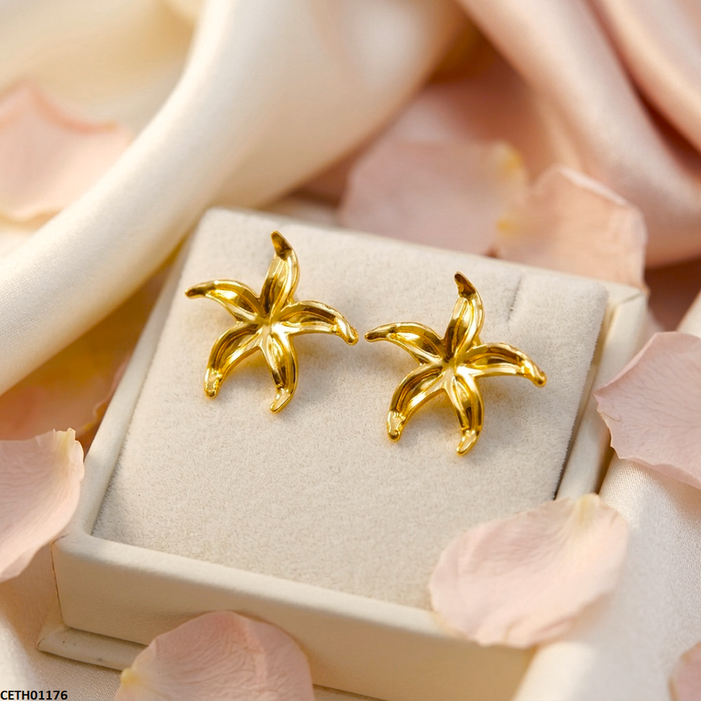 Starfish Stainless Steel Tops Pair