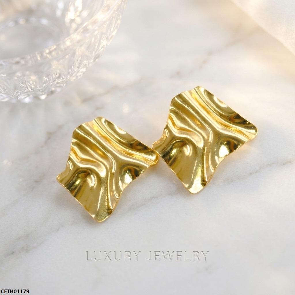 Sculptural Sheet Stainless Steel Tops Pair