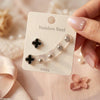 Clover/Round Stainless Steel 3 Tops Pairs
