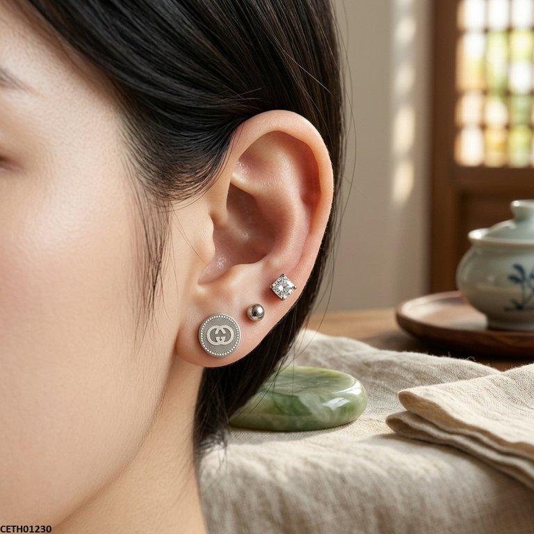 Round Stainless Steel 3 Tops Pairs