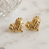 Heart Stainless Steel Tops Pair