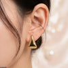 Triangle Stainless Steel Tops Pair