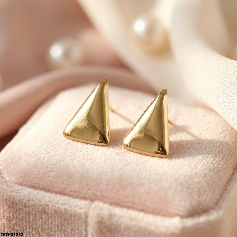 Triangle Stainless Steel Tops Pair