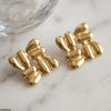 Square Stainless Steel Tops Pair