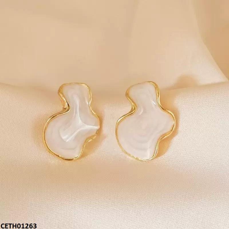 White Marble Tops Pair