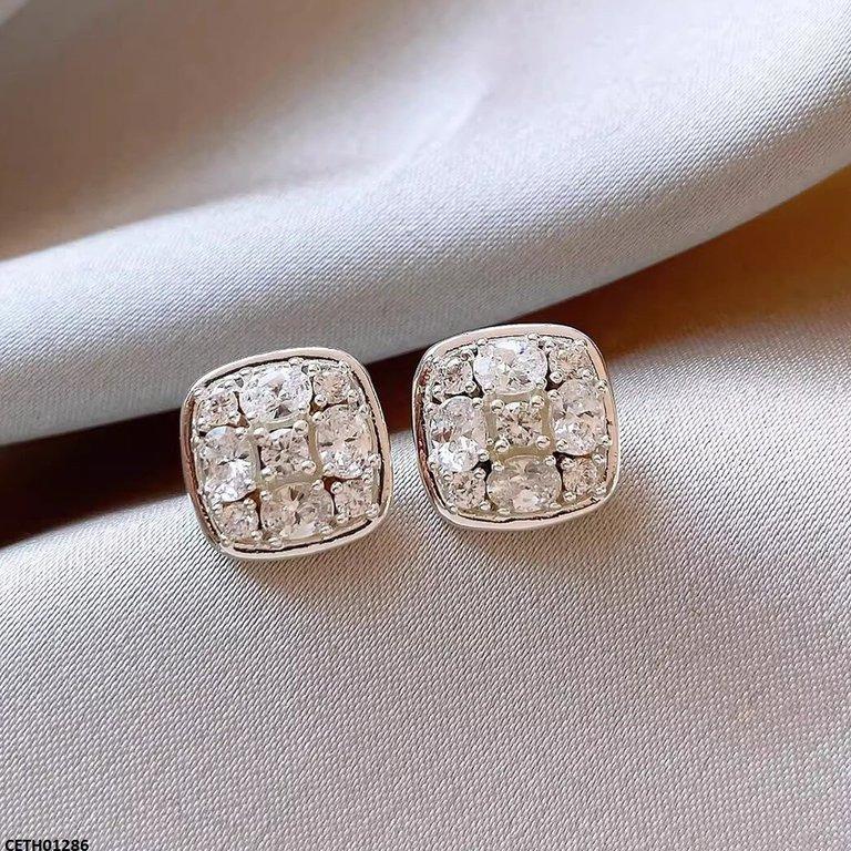 Square Stone Tops Pair